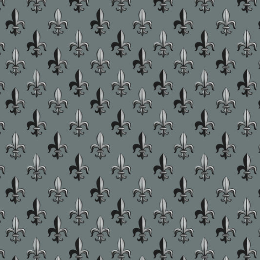 EP Fleur de Lis grau