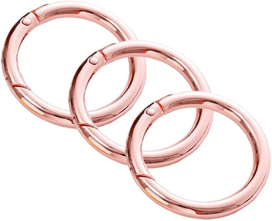 Ring-Karabiner roségold