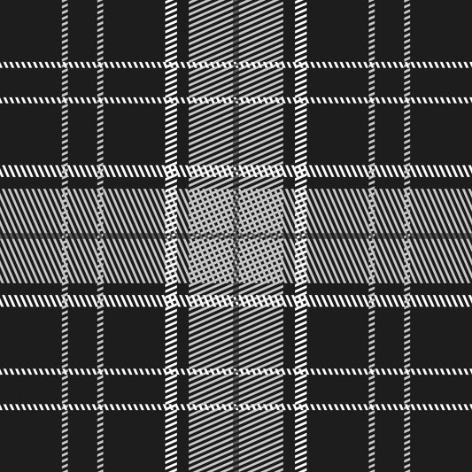 EP Plaid black and white