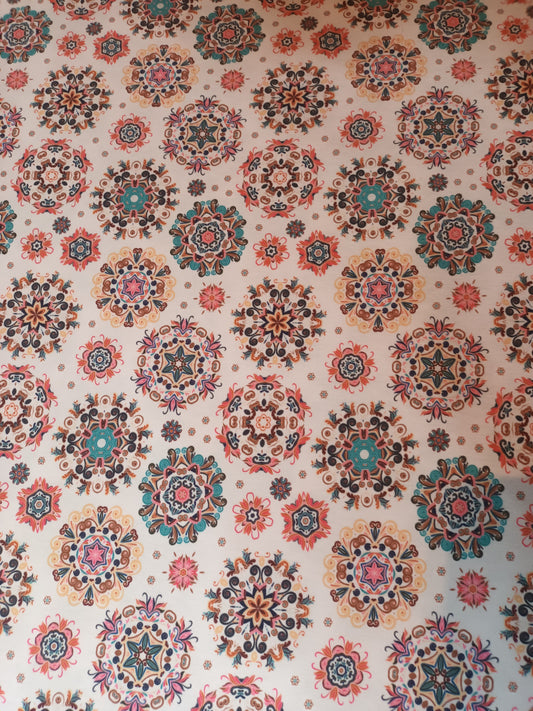 Viskose-Jersey Ornamente