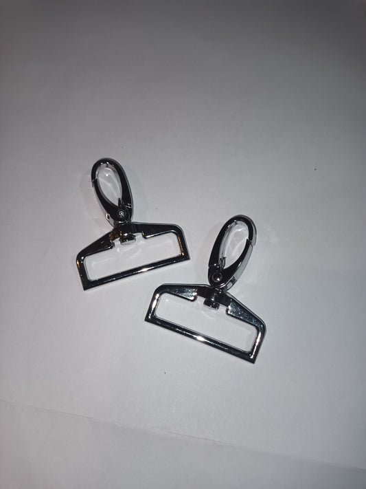 Karabiner square silber 40mm