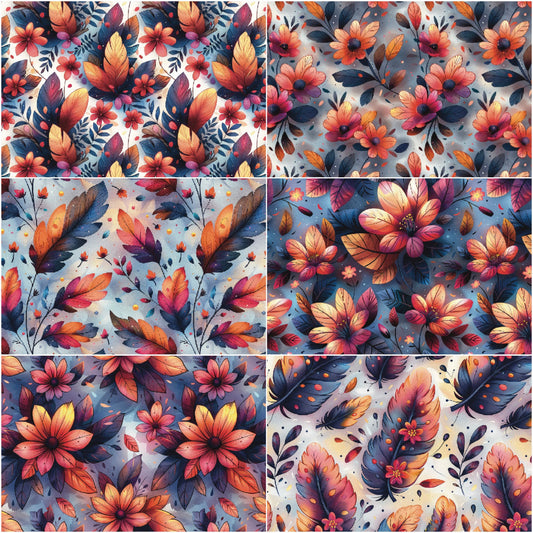 EP Flowers and Feathers, 6 Motive