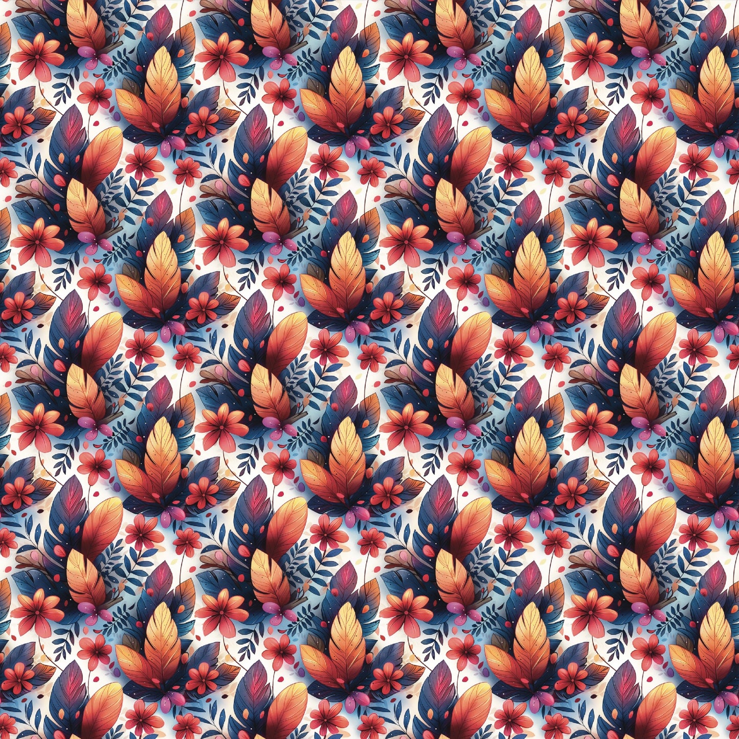 EP Flowers and Feathers, 6 Motifs