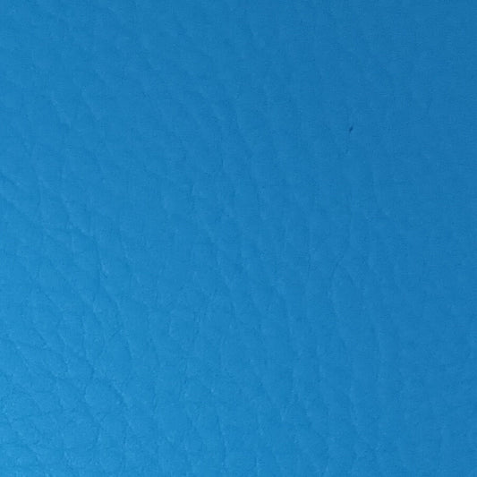 Kunstleder uni blau