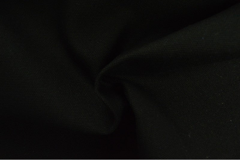 Canvas plain black