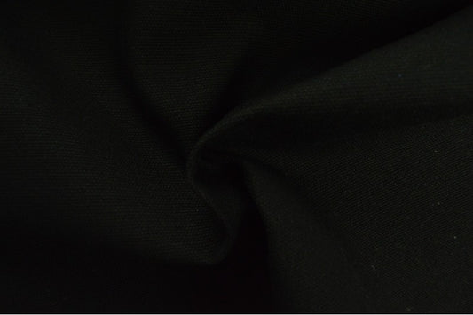 Canvas uni schwarz